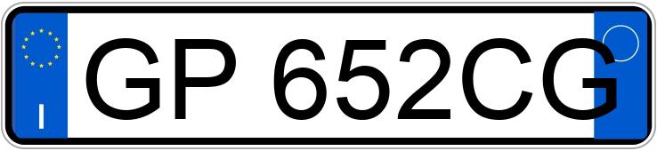 Numer rejestracyjny GP652CG posiada AUDI Q3 2a serie