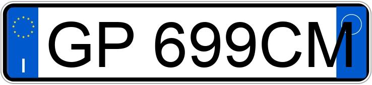 Numer rejestracyjny GP699CM posiada MERCEDES CLA Coupe