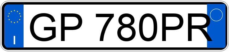Numer rejestracyjny GP780PR posiada PEUGEOT 2008