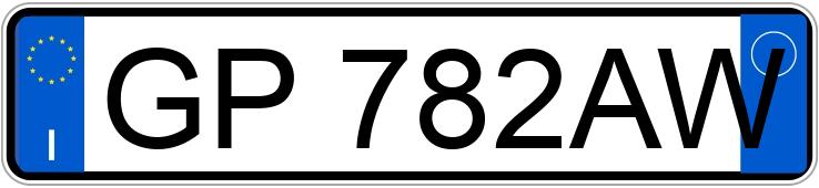 Numer rejestracyjny GP782AW posiada JEEP Renegade