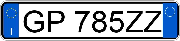 Numer rejestracyjny GP785ZZ posiada HYUNDAI Kona 1as.