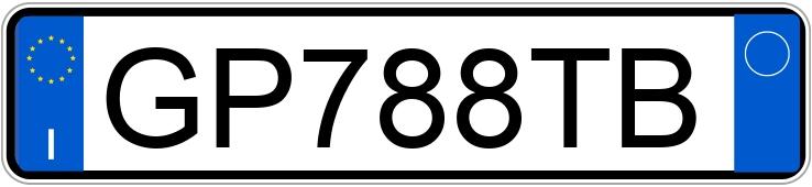 Numer rejestracyjny GP788TB posiada BMW X2