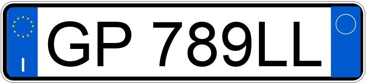 Numer rejestracyjny GP789LL posiada PEUGEOT 107