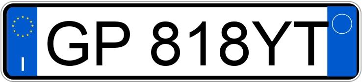 Numer rejestracyjny GP818YT posiada LAND ROVER Discovery Sport