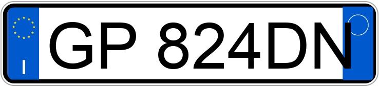 Numer rejestracyjny GP824DN posiada TESLA Model 3