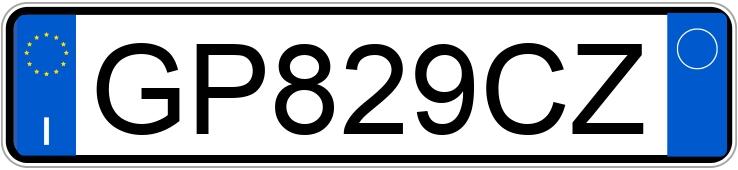 Numer rejestracyjny GP829CZ posiada LANCIA Ypsilon 3a serie Numer rejestracyjny GP829CZ posiada LANCIA Ypsilon 3a serie