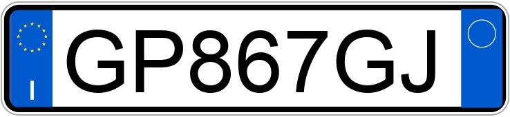 Numer rejestracyjny GP867GJ posiada AUDI A4 5a serie Numer rejestracyjny GP867GJ posiada AUDI A4 5a serie