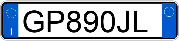 Numer rejestracyjny GP890JL posiada VOLKSWAGEN Maggiolino