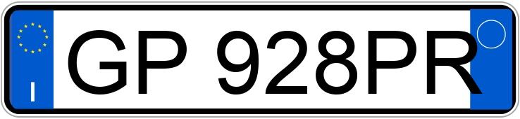 RegistreringsnummerGP928PR har BMW 118D