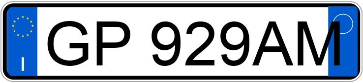 Numer rejestracyjny GP929AM posiada OPEL Astra 4a serie