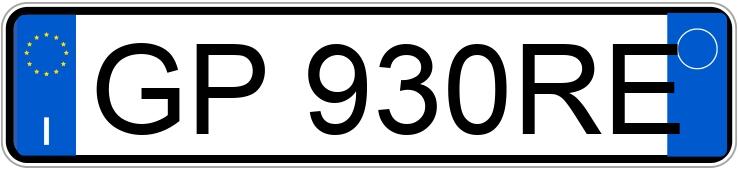 Numer rejestracyjny GP930RE posiada OPEL Corsa-e