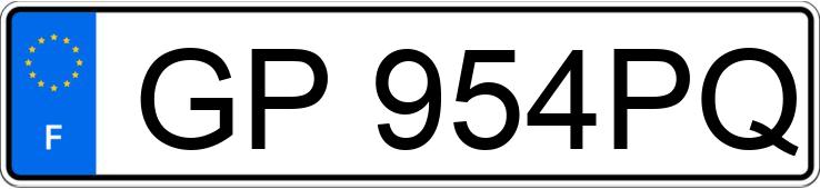 Numer rejestracyjny GP954PQ posiada MG MG4