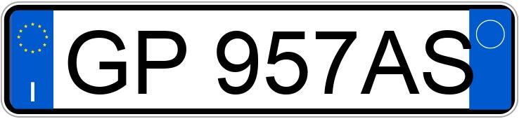 Numer rejestracyjny GP957AS posiada FORD Puma