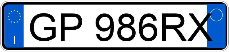 Numer rejestracyjny GP986RX posiada VOLKSWAGEN Golf 7a serie