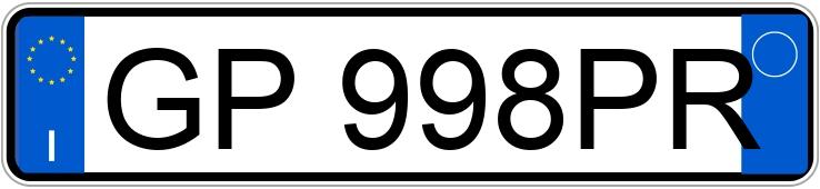 Numer rejestracyjny GP998PR posiada BMW Serie 1 Numer rejestracyjny GP998PR posiada BMW Serie 1