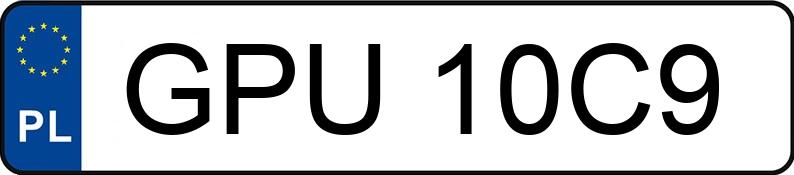 Numer rejestracyjny GPU 10C9 posiada AUDI A6 Avant 3.0 TDi MR`11 E5 4G A6 Avant 3.0 TDi MR`11 E5 4G - GPU10C9