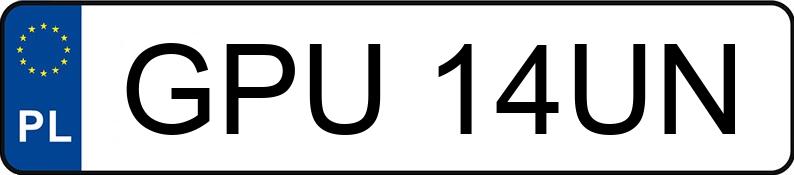 Numer rejestracyjny GPU 14UN posiada UAZ 469 B - GPU14UN