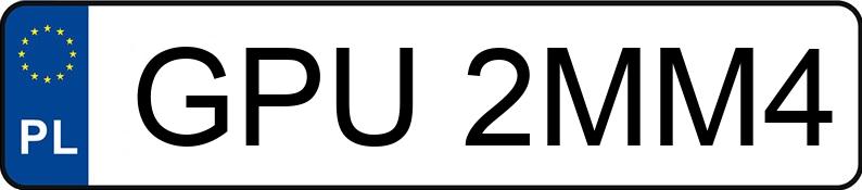 Numer rejestracyjny GPU 2MM4 posiada MINI [BMW] Mini Clubman 1.6 MR`10 E5 One - GPU2MM4