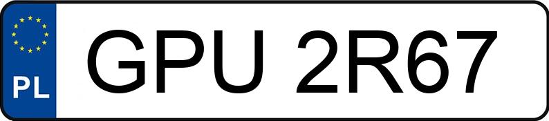 Numer rejestracyjny GPU 2R67 posiada VOLKSWAGEN SHARAN - GPU2R67 Numer rejestracyjny GPU 2R67 posiada VOLKSWAGEN SHARAN - GPU2R67