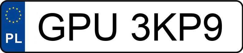 Numer rejestracyjny GPU 3KP9 posiada AUDI A4 - GPU3KP9