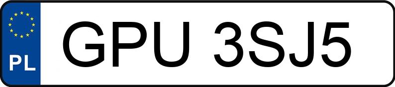 Numer rejestracyjny GPU 3SJ5 posiada LEXUS GS 300 MR`05 E4 Classic - GPU3SJ5