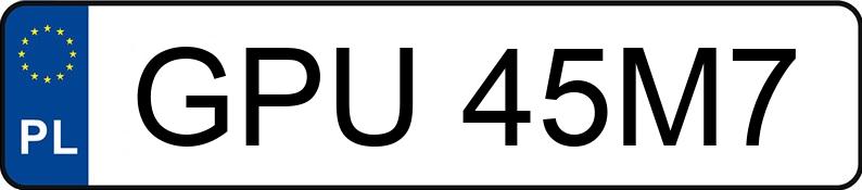 Numer rejestracyjny GPU 45M7 posiada VOLKSWAGEN BORA - GPU45M7 Numer rejestracyjny GPU 45M7 posiada VOLKSWAGEN BORA - GPU45M7