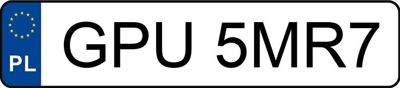 Numer rejestracyjny GPU 5MR7 posiada VOLKSWAGEN TIGUAN - GPU5MR7 Numer rejestracyjny GPU 5MR7 posiada VOLKSWAGEN TIGUAN - GPU5MR7