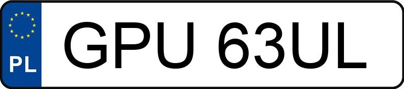 Numer rejestracyjny GPU 63UL posiada AUDI A4 1.9 TDi Kat. MR`99 B5 Aut. - GPU63UL