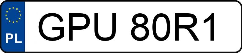 Numer rejestracyjny GPU 80R1 posiada BMW 328i Coupe Kat. E36 - GPU80R1 Numer rejestracyjny GPU 80R1 posiada BMW 328i Coupe Kat. E36 - GPU80R1