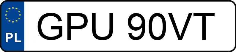 Numer rejestracyjny GPU 90VT posiada VOLKSWAGEN Bora 1.9 TD MR`98 E3 Basis - GPU90VT