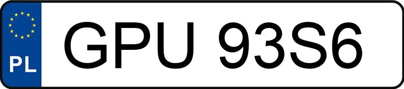Numer rejestracyjny GPU 93S6 posiada BMW 320 Diesel MR`04 E3 E90 320 Diesel MR`04 E3 E90 - GPU93S6 Numer rejestracyjny GPU 93S6 posiada BMW 320 Diesel MR`04 E3 E90 320 Diesel MR`04 E3 E90 - GPU93S6