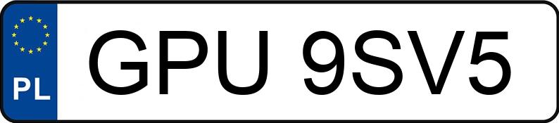 Numer rejestracyjny GPU 9SV5 posiada BMW 520D - GPU9SV5