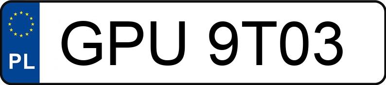Il numero di registrazione GPU 9T03 ha FIAT Panda 1.0 Kat. Fire - GPU9T03 Il numero di registrazione GPU 9T03 ha FIAT Panda 1.0 Kat. Fire - GPU9T03