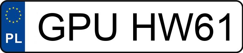 Numer rejestracyjny GPU HW61 posiada DUCATI Fun Bike Hypermotard HM 796 - GPUHW61