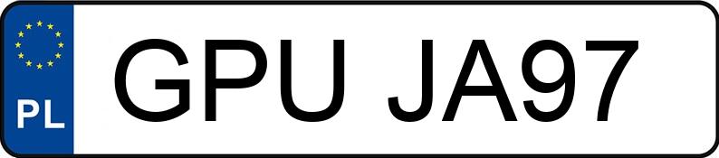 Numer rejestracyjny GPU JA97 posiada SCHMITZ CARGOBULL  SCB*S3 - GPUJA97