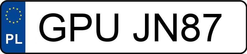 RegistreringsnummerGPU JN87 har HOBBY De Luxe 400 1.1t SF - GPUJN87