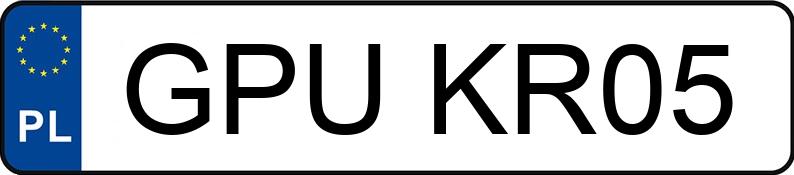 Numer rejestracyjny GPU KR05 posiada BMW 318D - GPUKR05 Numer rejestracyjny GPU KR05 posiada BMW 318D - GPUKR05