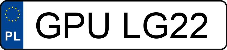 Numer rejestracyjny GPU LG22 posiada SEAT Leon Sportstourer 1.5 TSI Eco MR`20 E6d Full Led S&S - GPULG22