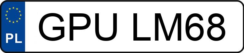 Numer rejestracyjny GPU LM68 posiada FORD FT Custom 320 2.0 TDCi MR`18 E6.2 3.2t L2 Trend - GPULM68