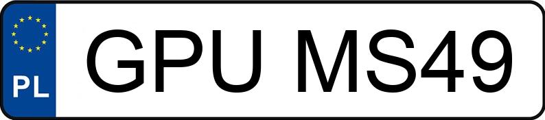 Numer rejestracyjny GPU MS49 posiada RENAULT Megane IV Grandtour dCi MR`16 E6 GT Line Blue 115 - GPUMS49