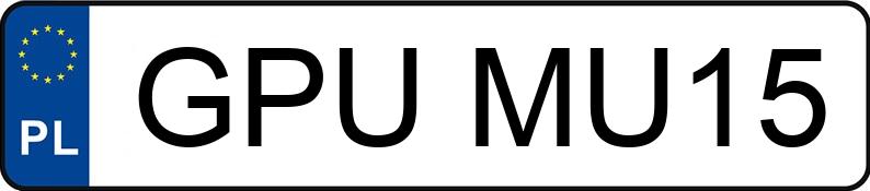 O número de registro GPU MU15 tem AUDI A4 Avant 2.0 TDi DPF MR`12 E5 B8 A4 Avant 2.0 TDi DPF MR`12 E5 B8 - GPUMU15