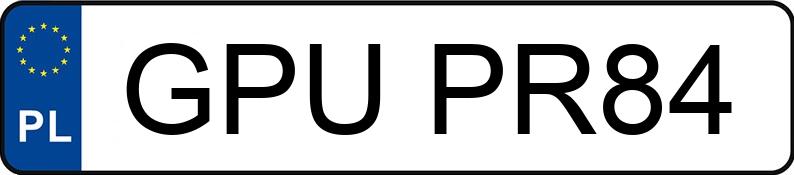 Numer rejestracyjny GPU PR84 posiada CITROEN DS - GPUPR84 Numer rejestracyjny GPU PR84 posiada CITROEN DS - GPUPR84