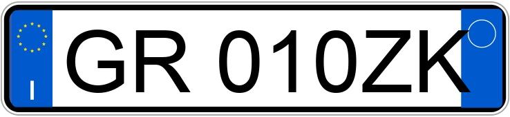 Numer rejestracyjny GR010ZK posiada VOLKSWAGEN Polo 6a serie Numer rejestracyjny GR010ZK posiada VOLKSWAGEN Polo 6a serie