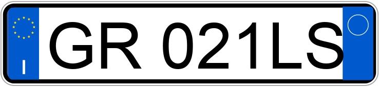 Numer rejestracyjny GR021LS posiada DR EVO4