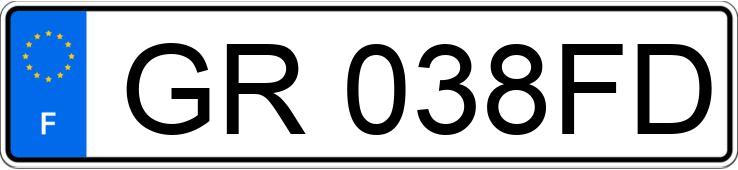 Numer rejestracyjny GR038FD posiada SUZUKI VITARA