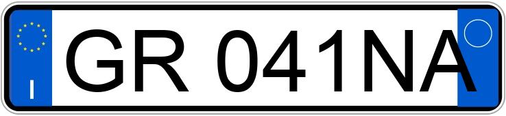 Numer rejestracyjny GR041NA posiada NISSAN Qashqai 3a serie Numer rejestracyjny GR041NA posiada NISSAN Qashqai 3a serie
