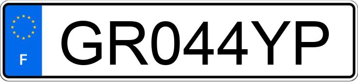 Numer rejestracyjny GR044YP posiada AUDI Q2
