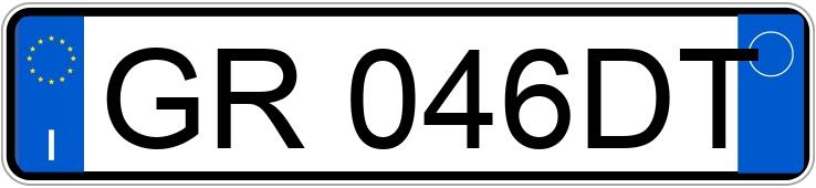 Numer rejestracyjny GR046DT posiada SMART city coupe-cabrio