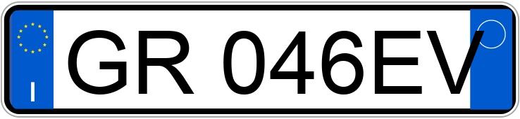Numer rejestracyjny GR046EV posiada KIA Sportage 5a serie