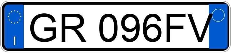 Numer rejestracyjny GR096FV posiada JAGUAR F-Pace